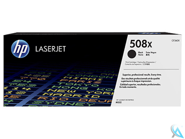 Original HP CF360X, 508X Toner Schwarz 
