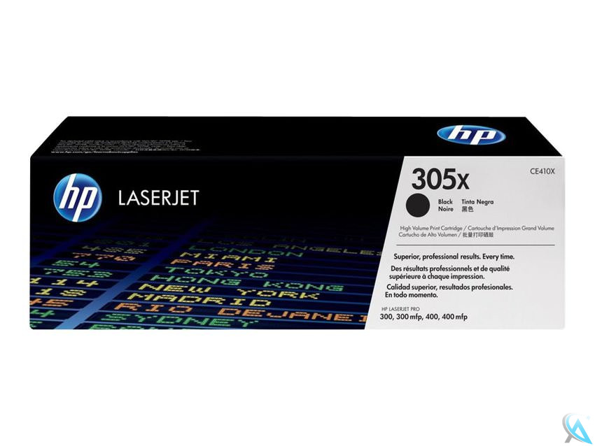 Original HP CE410X, 305X Toner Schwarz