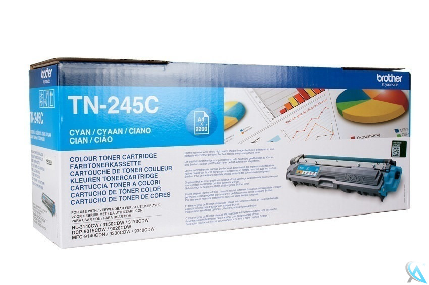 Original Brother TN-245C Toner Cyan