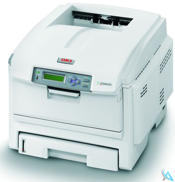 OKI C5950N gebrauchter Farblaserdrucker 