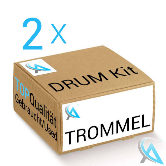 2x Gebrauchte original Trommel Gelb für Dell 5130cdn C5765dn