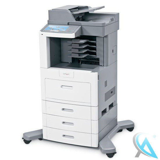 Lexmark X658dtme Multifunktionsgerät OHNE Toner