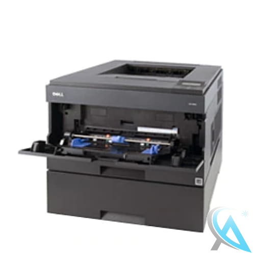Dell 2330DN gebrauchter Laserdrucker mit Zusatzpapierfach und mit neuem Toner und Trommel
