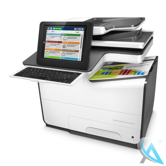 HP PageWide Enterprise Color Flow MFP 586z Multifunktionsgerät