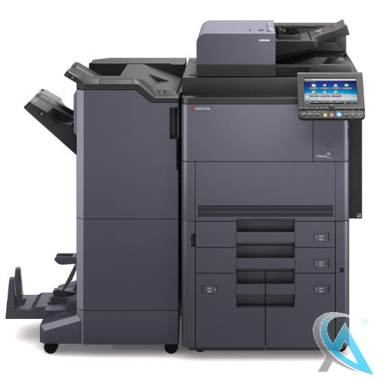 Kyocera TASKalfa 8052ci gebrauchter Kopierer mit booklet Finisher DF-7110