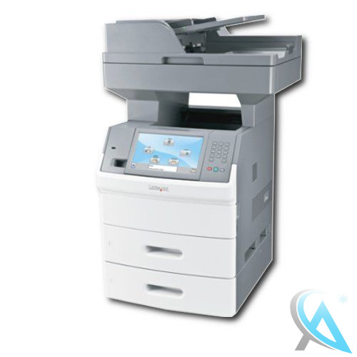 lexmark-x656dte mit neuem Toner