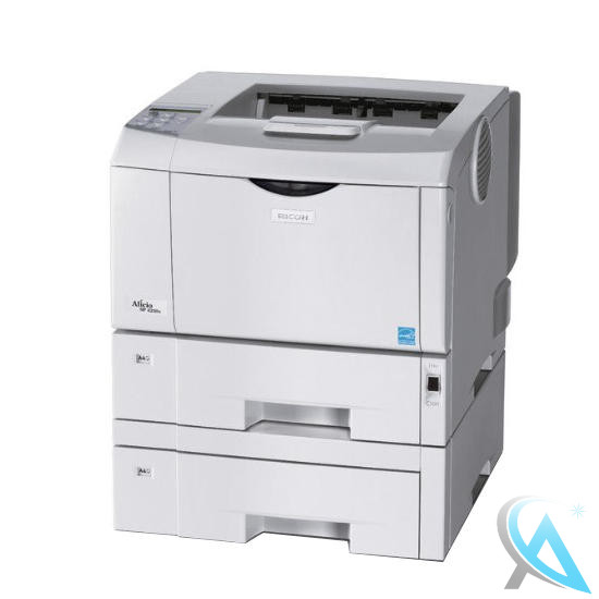 Ricoh Aficio SP 4210N gebrauchter Laserdrucker mit Zusatzpapierfach TK1030 mit neuem Toner