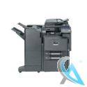Kyocera TASKalfa 3501i gebrauchter Kopierer mit Unterschrank und Finisher DF-790 Tacker und Locher