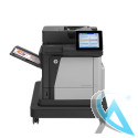 Hp Color Laserjet Enterprise MFP M680dn gebrauchter Multifunktionsdrucker auf Rollen