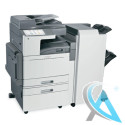 Lexmark XS950de gebrauchtes Farbkopierer mit Zusatzpapierfach und Finisher 7558-FNS