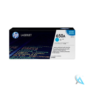 Original HP CE271A, 650A Toner Cyan