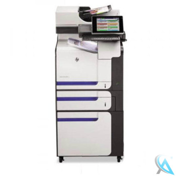 HP LaserJet Enterprise 500 Color MFP M575c Multifunktionsgerät mit Zusatzpapierfach und Unterschrank