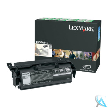 Original Lexmark T650A11E Toner Schwarz