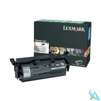 Original Lexmark T650H11E Toner Schwarz